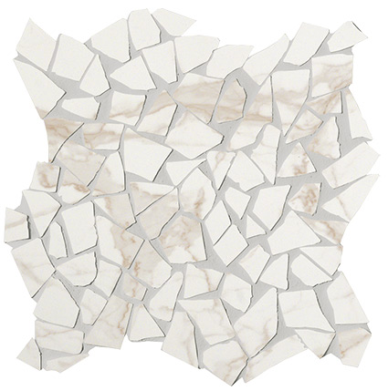 плитка Roma Diamond Calacatta Schegge Mosaico 30x30