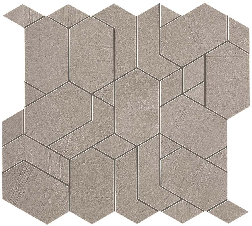плитка Boost Pearl Mosaico Shapes 31x33.5